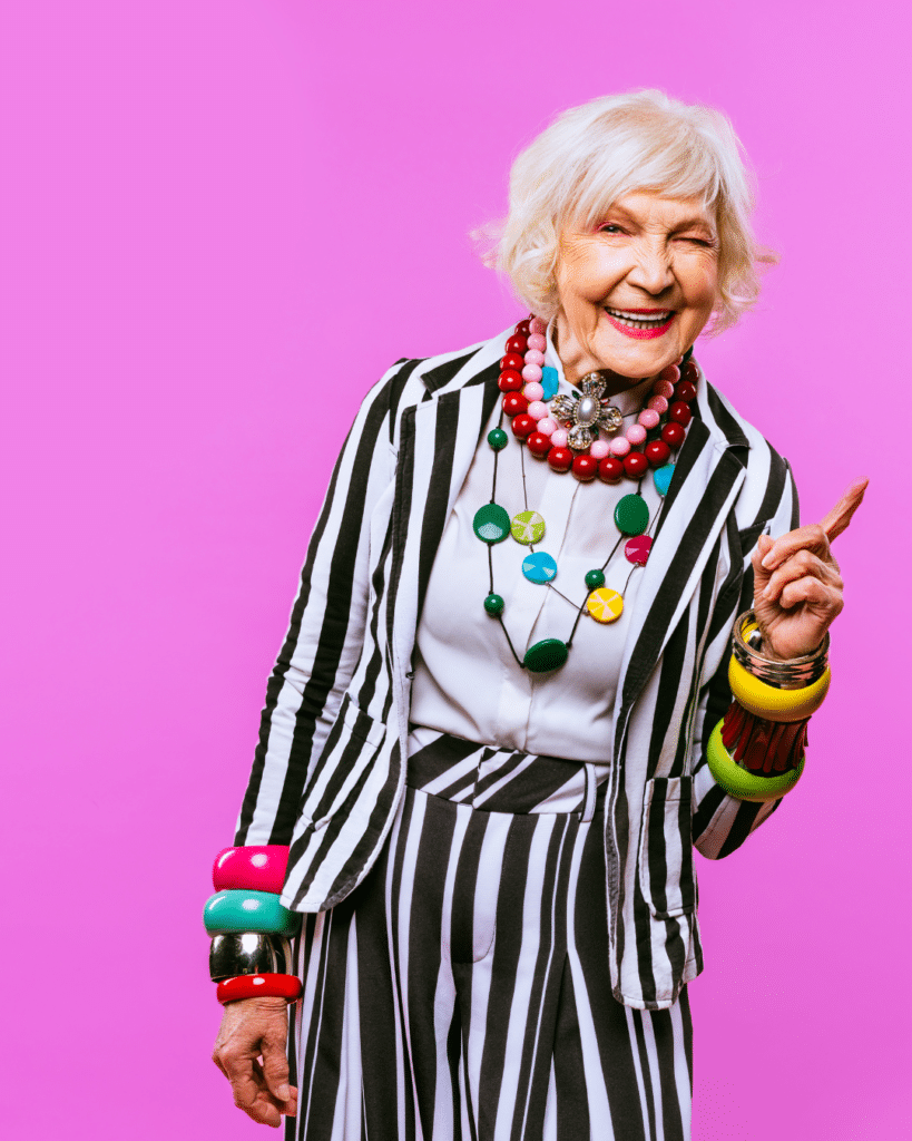 Veranstaltung Prosenectute Luzern Frau macht sich Gedanken über die Lebenskunst im Alter.