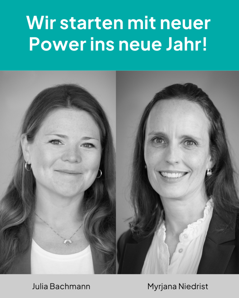 Julia Bachmann und Myrjana Siegrist, zwei neue Mitarbeiterinnen bei der Frauenzentrale Luzern Zentralschweiz. Sie sind für Rechtsberatungen da.