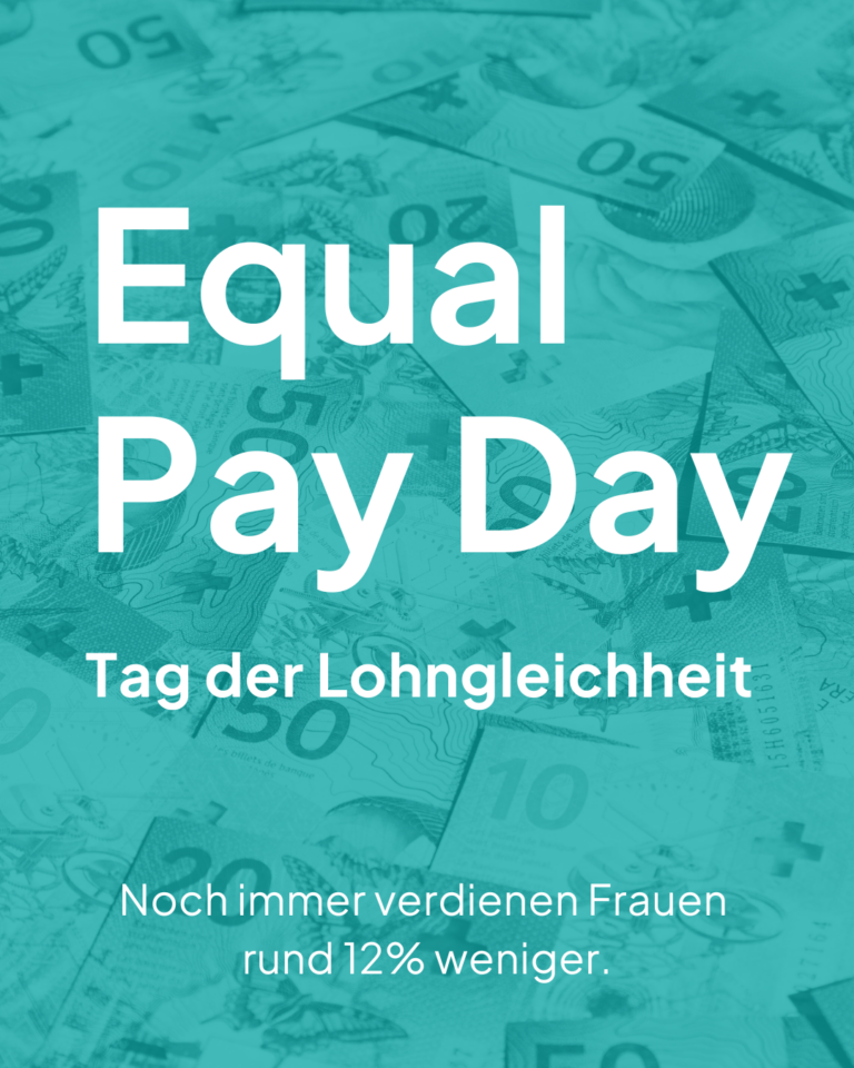 Equal Pay Day - Frauenzentrale Luzern Zentralschweiz. Tag der Lohngleichheit