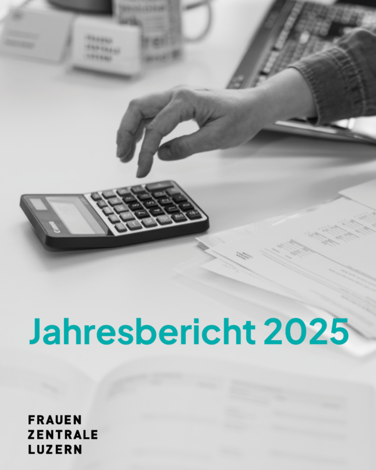 Jahresbericht der Frauenzentrale Luzern Zentralschweiz