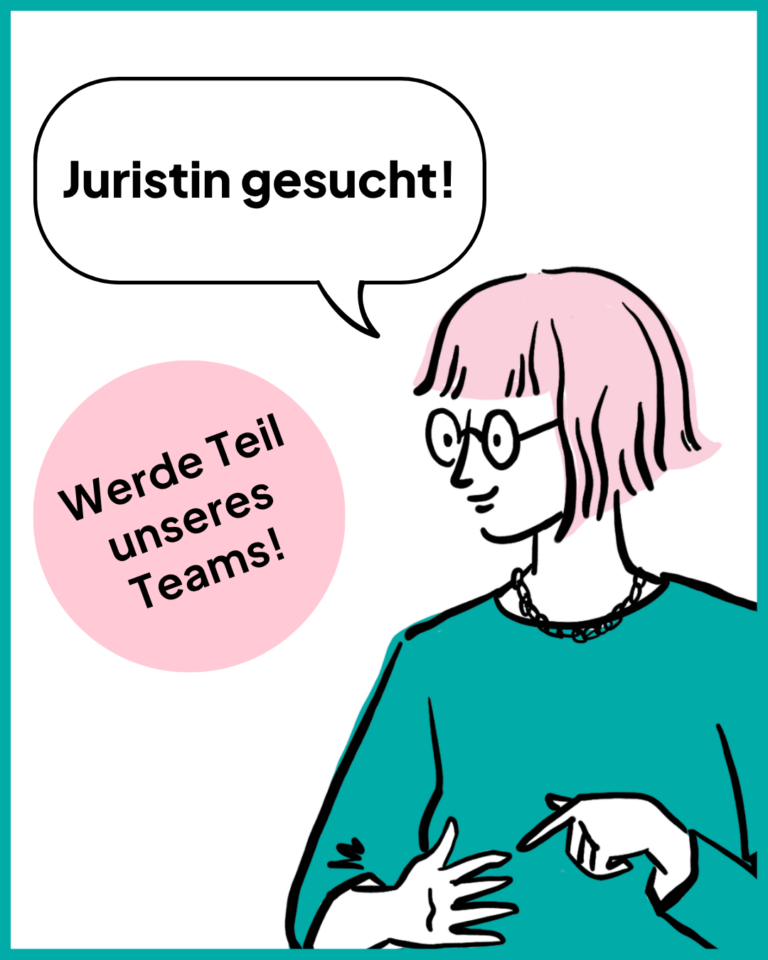 Juristin oder Rechtsanwältin gesucht, freier Job bei der Frauenzentrale Luzern.