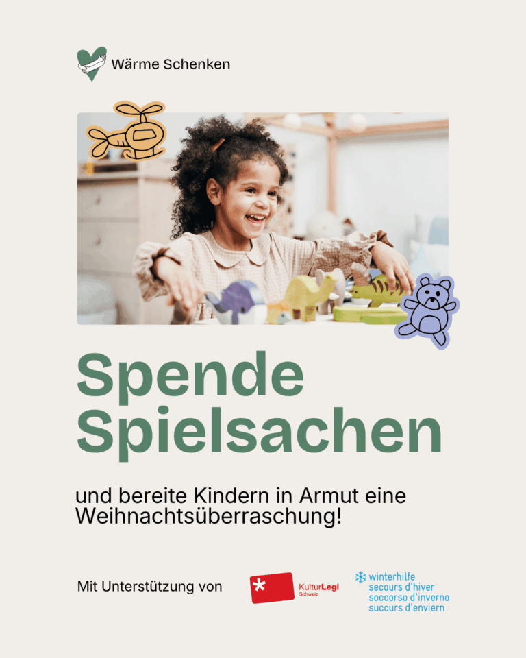 Aktion Wärme Schenken, Spielsachen Spenden